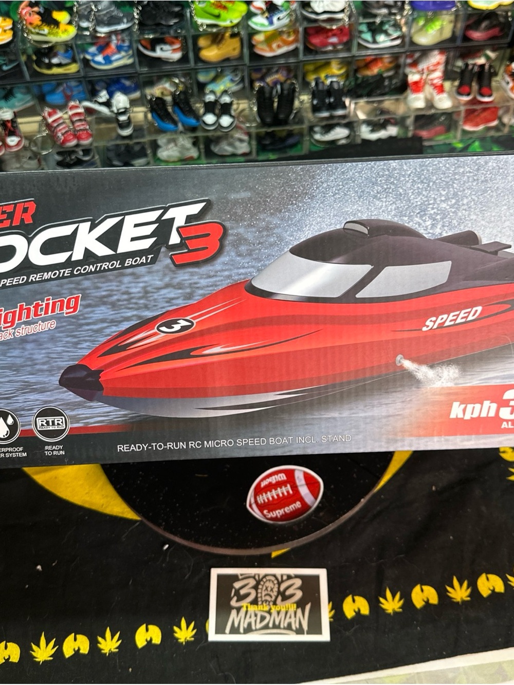 Water Rocket 3 Remote Controlled Boat Self Righting